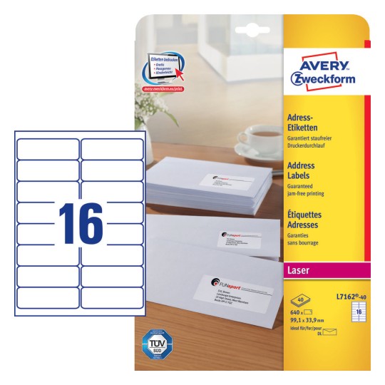 Address Labels | L7162-40 | Avery