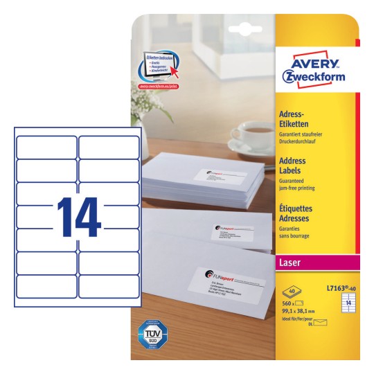 Mini Multipurpose Labels | L7654-25 | Avery