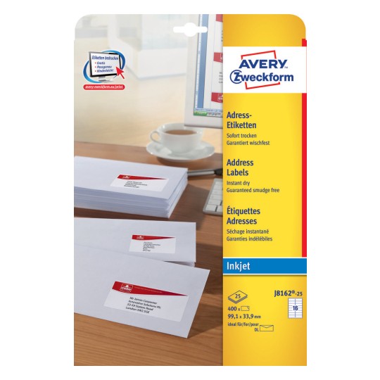 Address Labels | J8162-25 | Avery