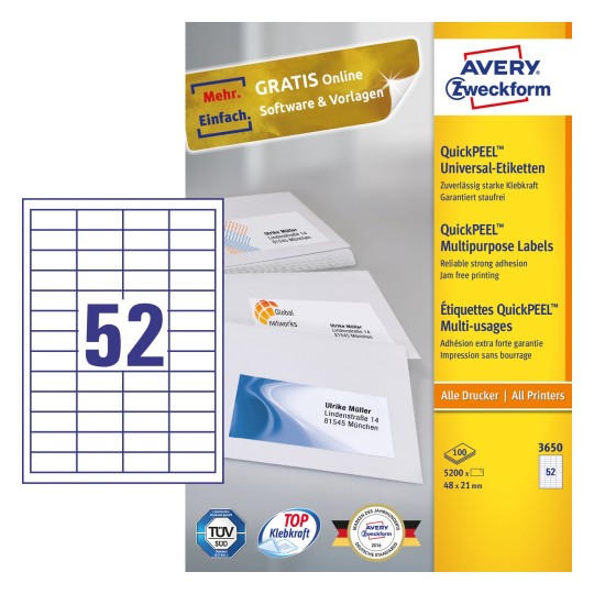 Multipurpose General-use Labels | L4736REV-25 | Avery