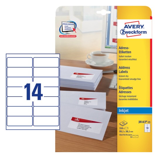 Mini Address Labels | J8651-25 | Avery