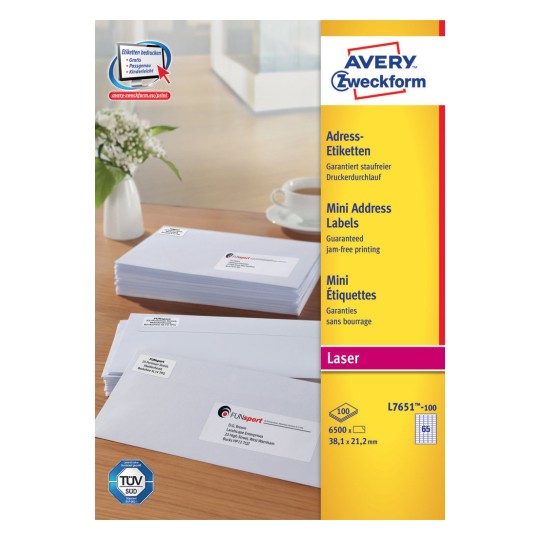 Address Labels | L7651-100 | Avery