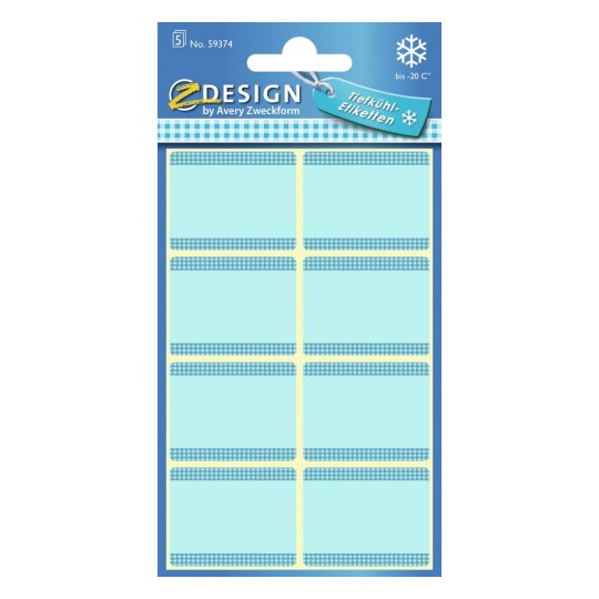 Avery freezer grade labels