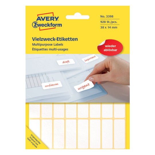 Multi-usage labels | 3398 | Avery