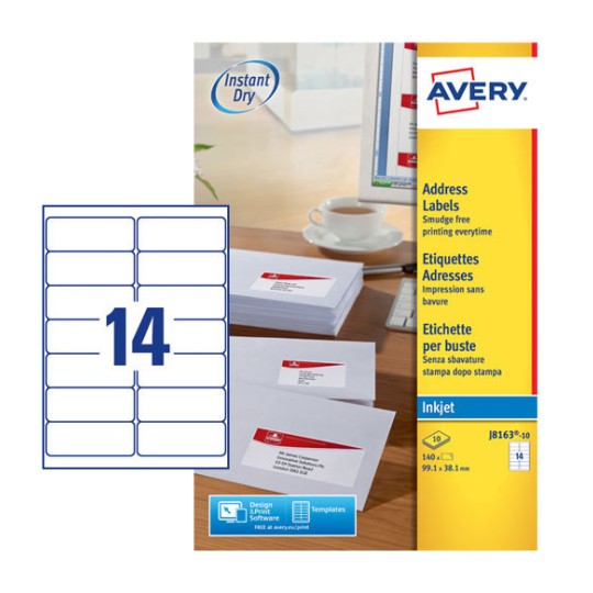 Clear Address Labels | J8563-10 | Avery