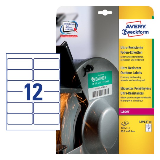 Labels for Cables and wires in server rooms Avery