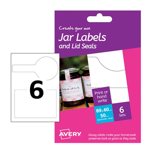 Jar Labels | HJJ03 | Avery
