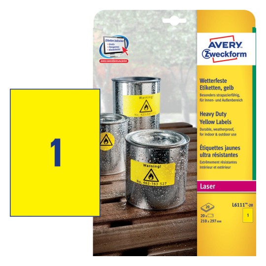 Heavy Duty Labels | Avery