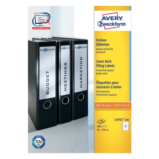 Avery arched labels inkjet