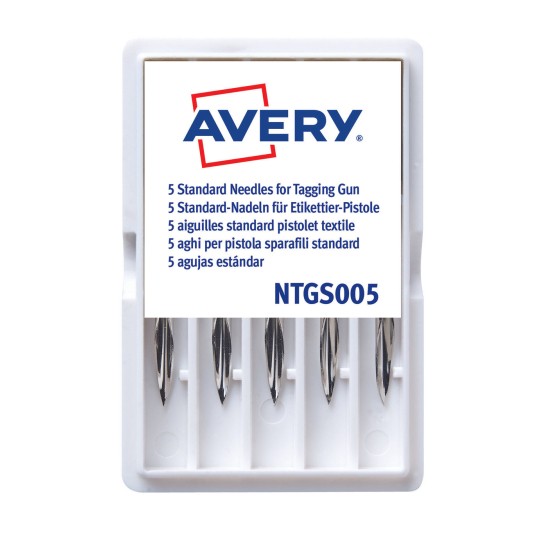 Standard Needles For Avery Tagging Gun NTGS005 Avery