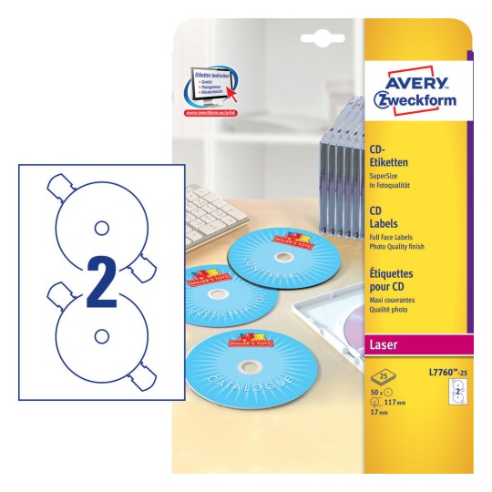 Labels for CD, DVD & Data Media | Avery