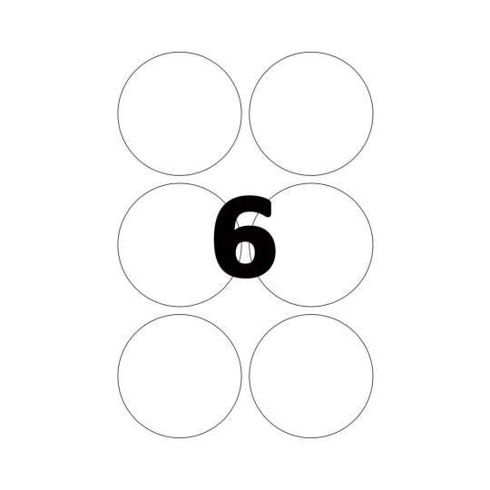 Round labels | HRR01 | Avery