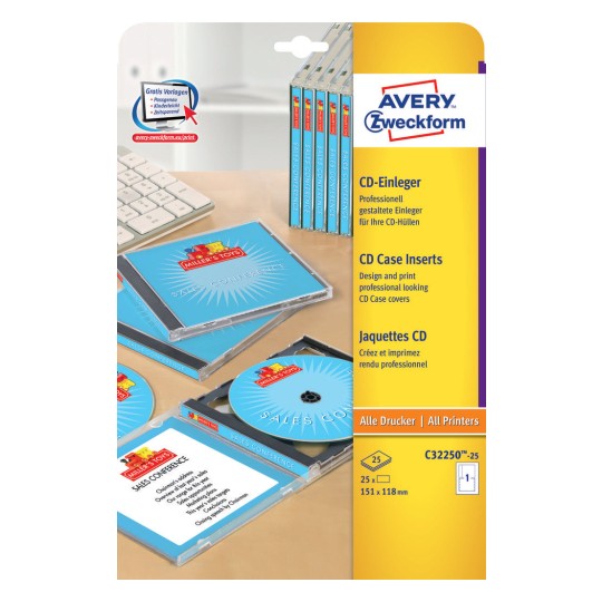 Cd Cover And Inserts C 25 Avery