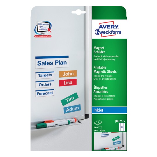 Magnetic Signs | J8875-5 | Avery