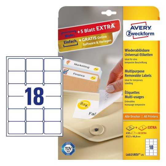 Multipurpose Generaluse Labels 3474 Avery