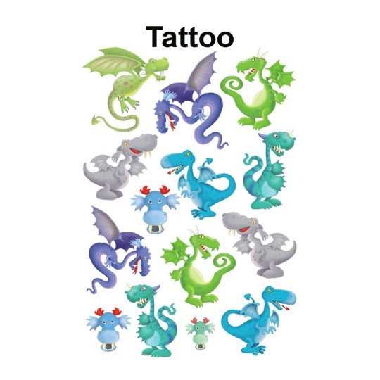 3 Little Dragons Tattoo - ™