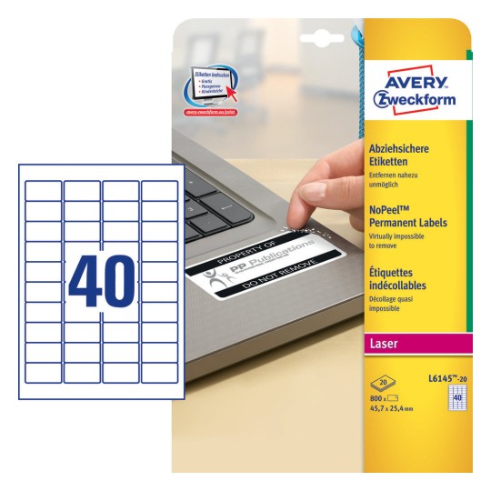 Heavy duty labels | L6009-20 | Avery