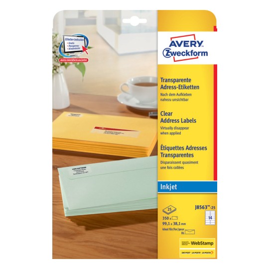 Address Labels | J8563-25 | Avery