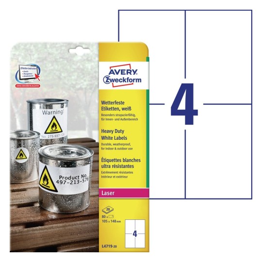 Heavy Duty Labels | Avery