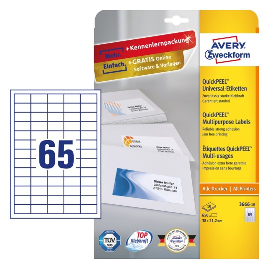 Multi-usage labels | 3325 | Avery