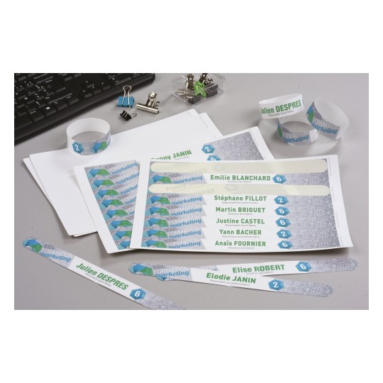 Printable Wristbands L400010 Avery