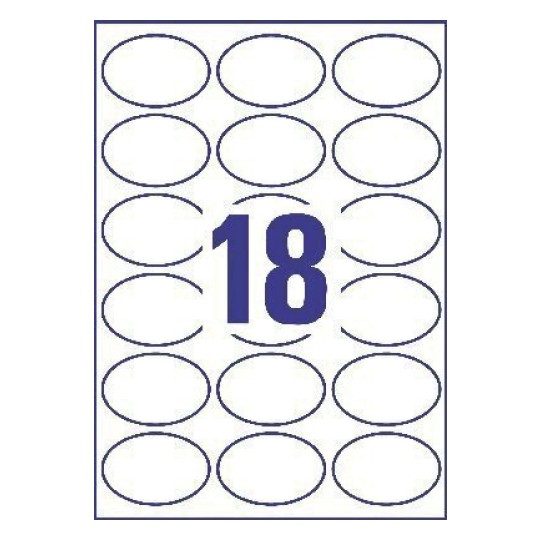 Oval Product Labels | L6024REV-25 | Avery