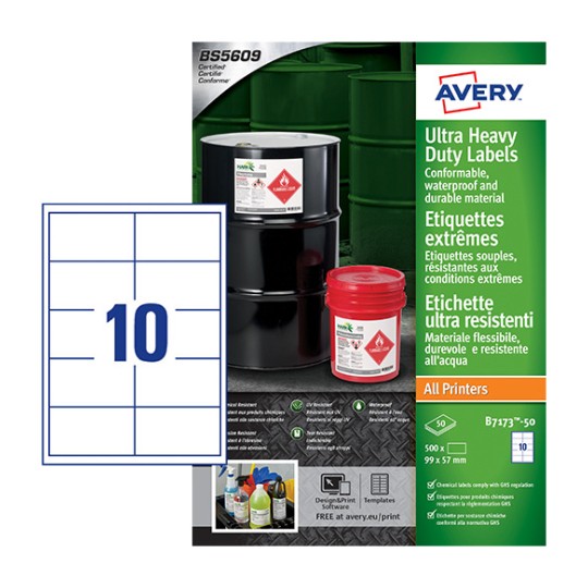 GHS/Ultra Heavy Duty Labels | Avery