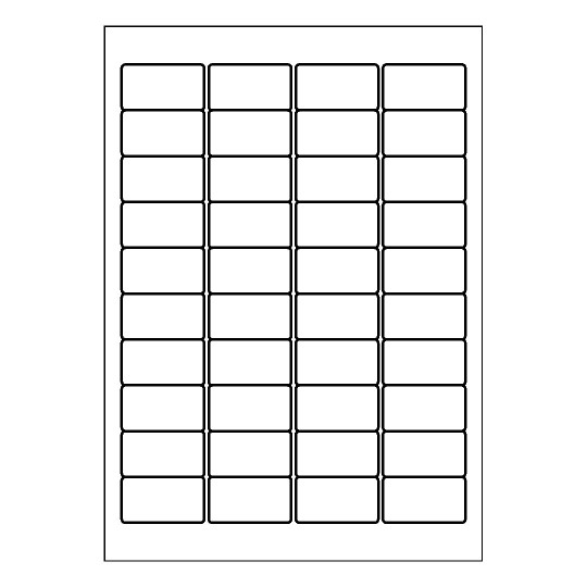 30 per page label template word