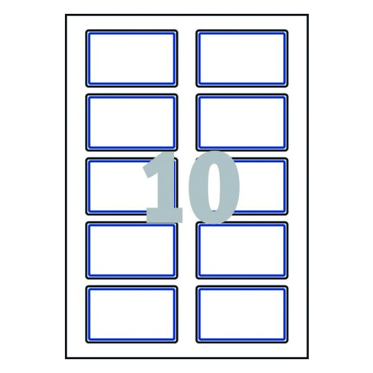 10 labels per sheet word template