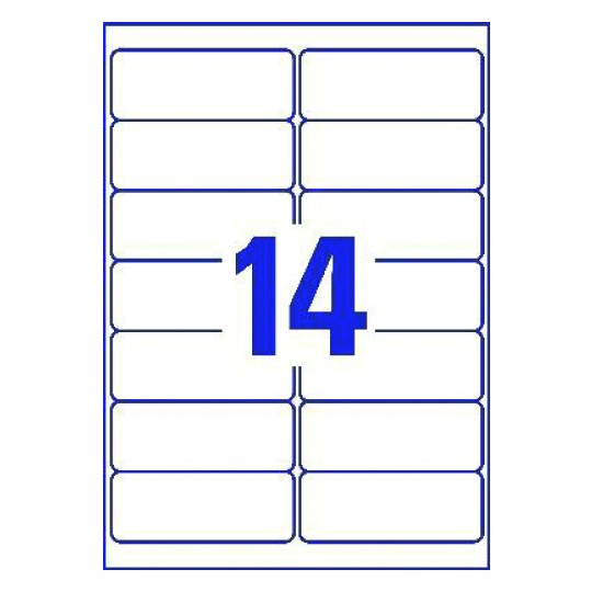 Word Template for Avery L7163 Avery