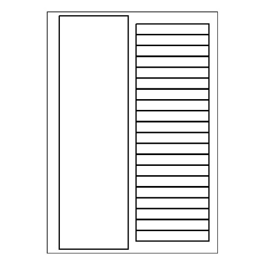 Avery labels l7160 template free