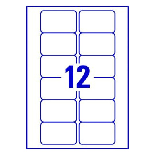 Word Template for Avery L7671 Avery